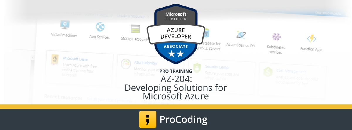Pro Training Developing Solutions for Microsoft Azure - ProCoding ...